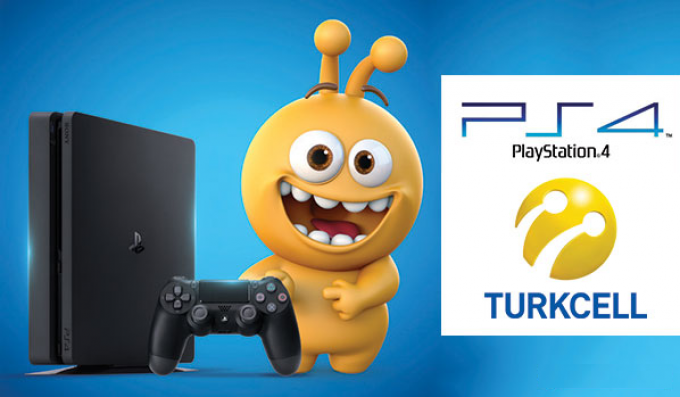 Turkcell'den Süper bir Kampanya Tarife Ek Playstation 4 3