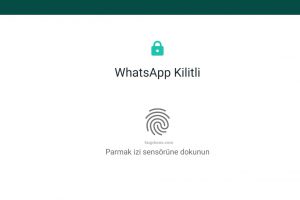 WhatsApp Parmak izi Kilidi 6